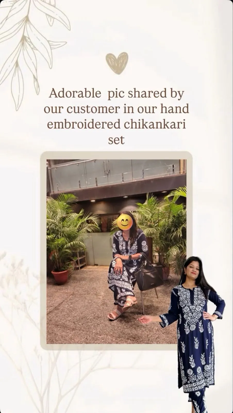 Screenshot of a KalaMohini customer review