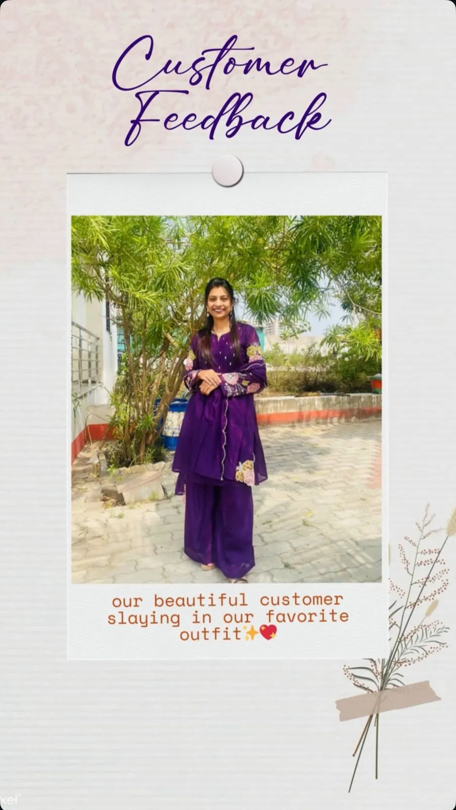 Screenshot of a KalaMohini customer review