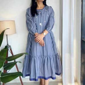 blue bella striped dress