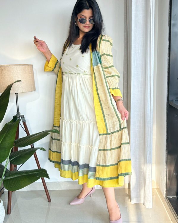 daisy mul cotton jacket dress
